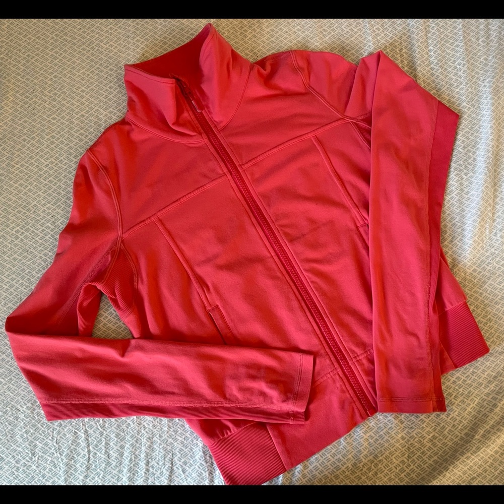 Lululemon Hot Pink Tadasana Jacket!Size 4.LikeNew